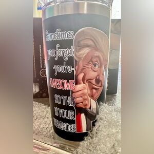 20oz “words of encouragement” tumbler. New in the box.